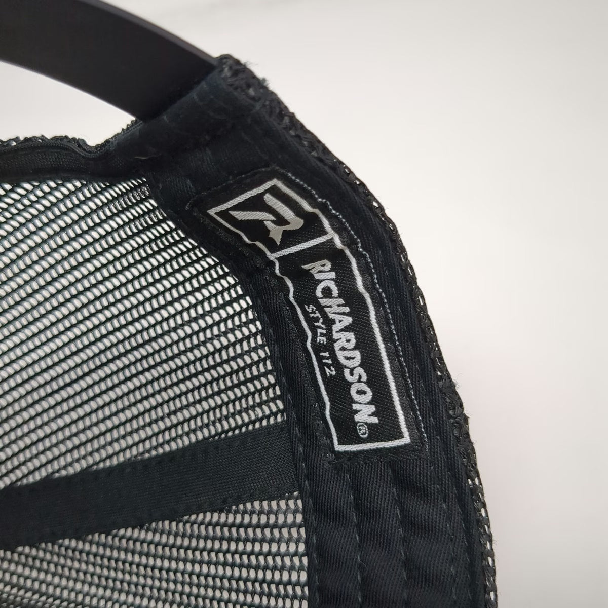 Richardson Trucker Hat Black One Size Custom Weld Boats 1987 2025 Mesh Snapback