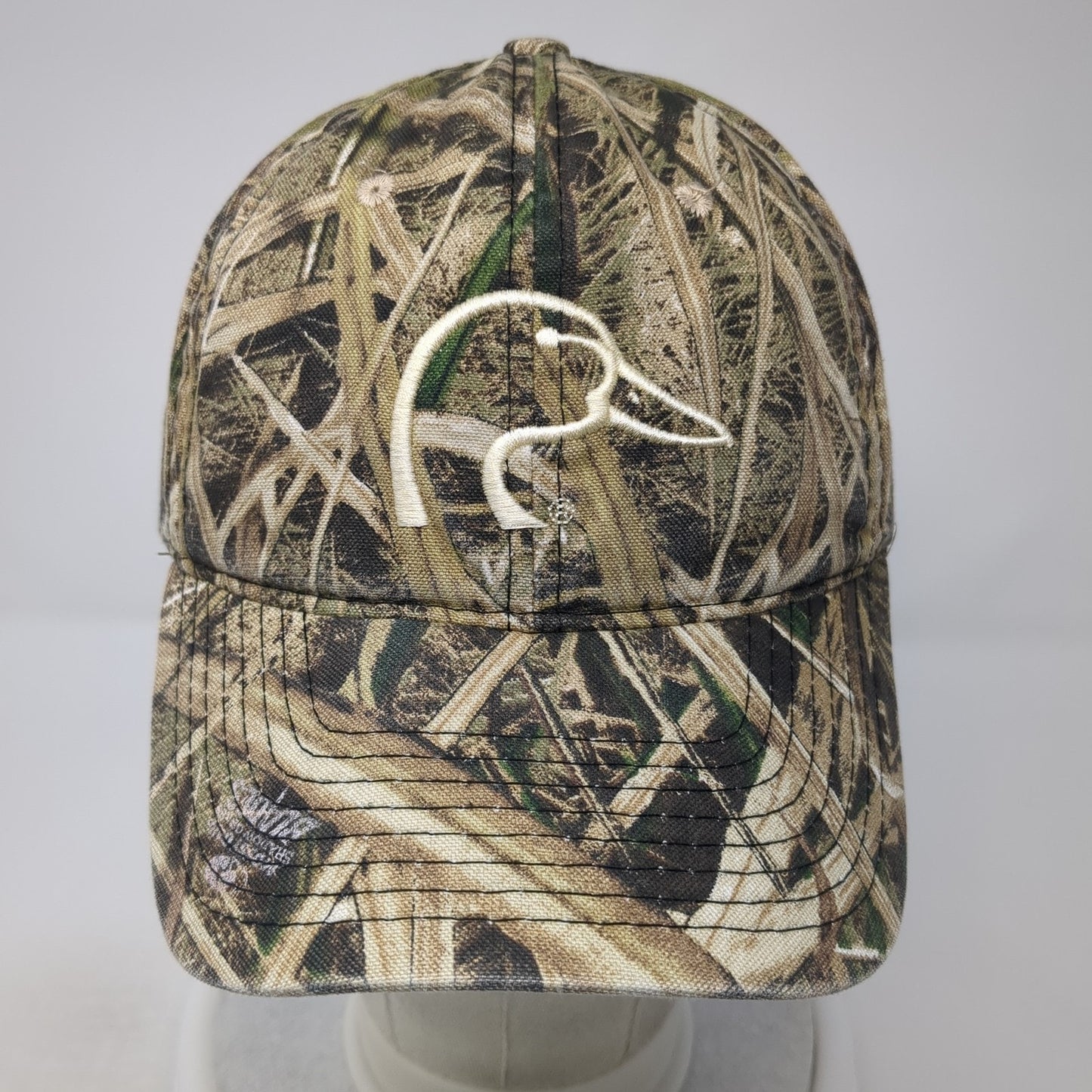 Ducks Unlimited Logo Slideback Hat Multi Camo One Size Hunting Outdoor Cap