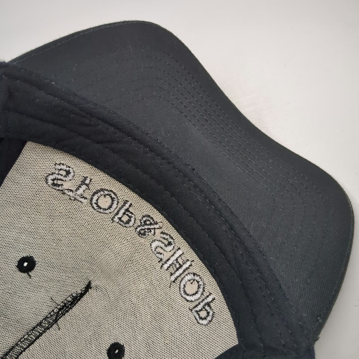 Image Solutions Baseball Cap Black One Size Stop & Shop Tonal Strapback Hat