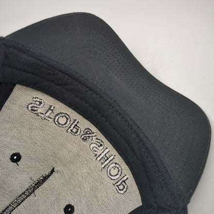 Image Solutions Baseball Cap Black One Size Stop & Shop Tonal Strapback Hat