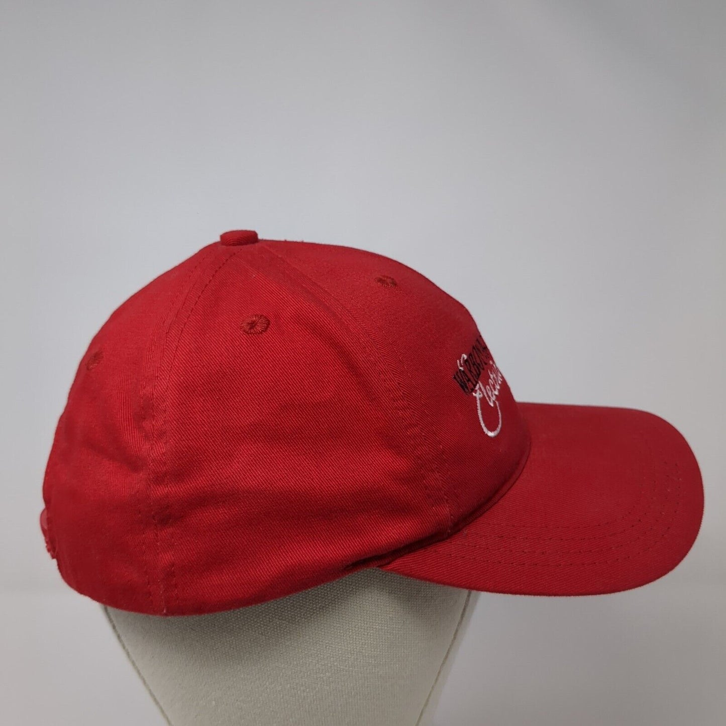 Warbonnet Electric Snapback Hat Red One Size Adjustable Embroidered 6 Panel