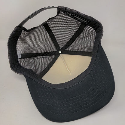 Premier Snapback Trucker Hat Gray One Size Adjustable Mesh Back Richardson