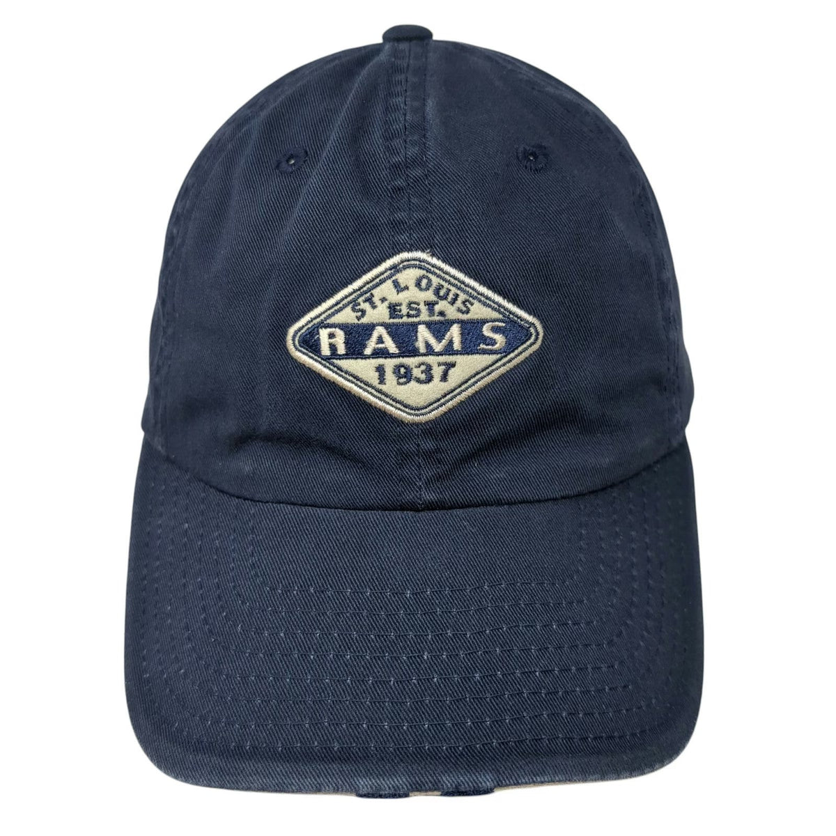 American Needle St. Louis Rams NFL Blue One Size Slideback Patch Cotton Cap Hat