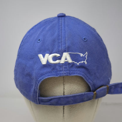 VCA Baseball Cap Blue One Size WOOF Pet CancerCare Slideback Hat Hope Unleashed