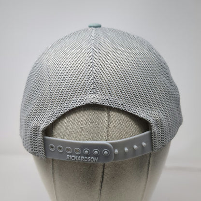 Richardson Trucker Hat Blue S Sonora Brewing Co Leather Patch Mesh Snapback