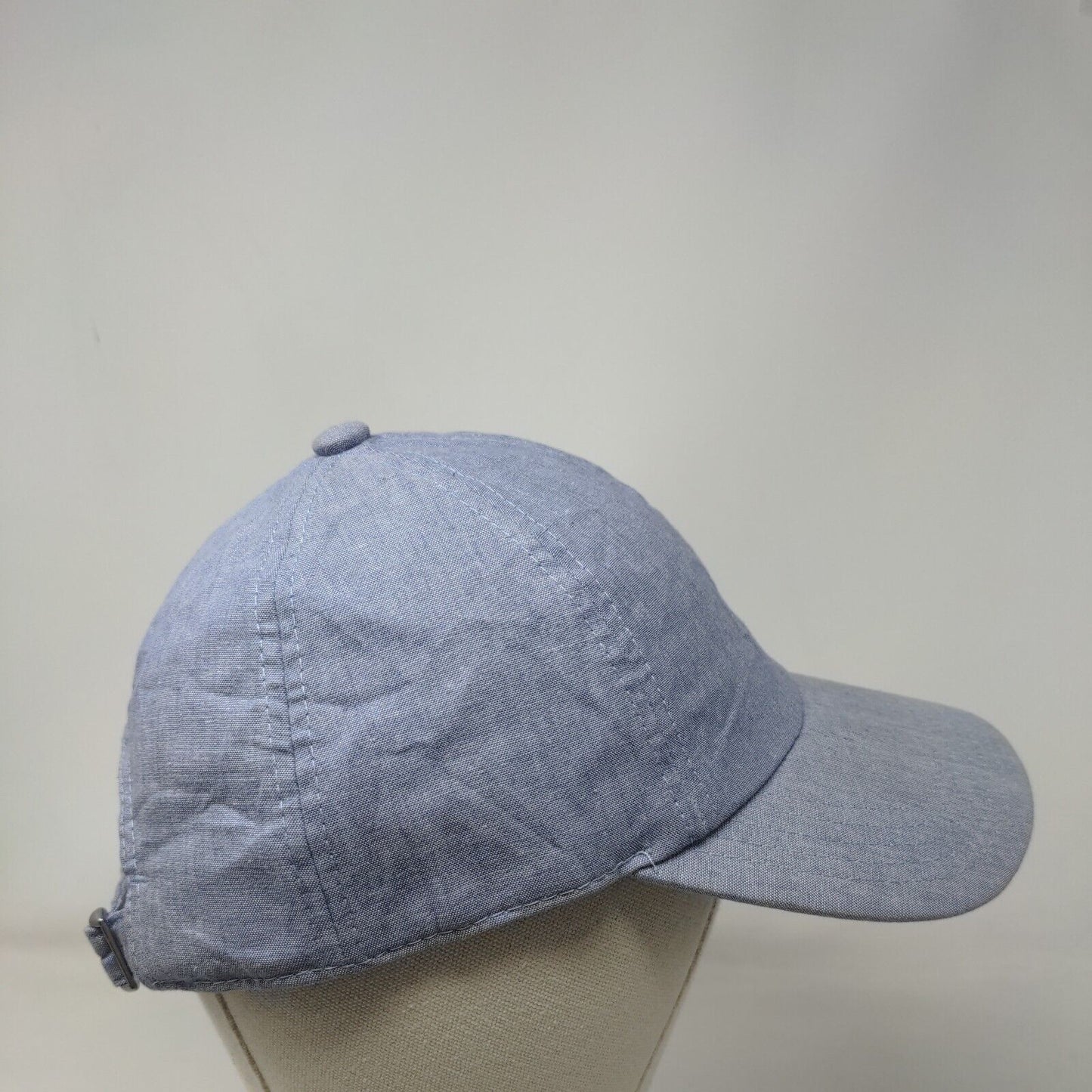 Gap Slideback Hat Blue One Size Adjustable Lightweight 6 Panel Blank Cotton