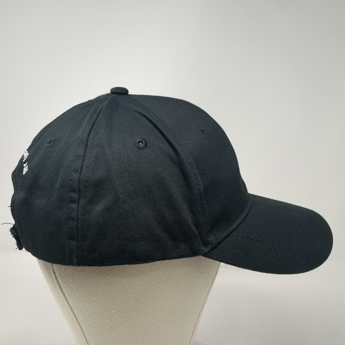 Black Baseball Cap One Size Call That's All Law Firm Logo Strapback Hat Promo