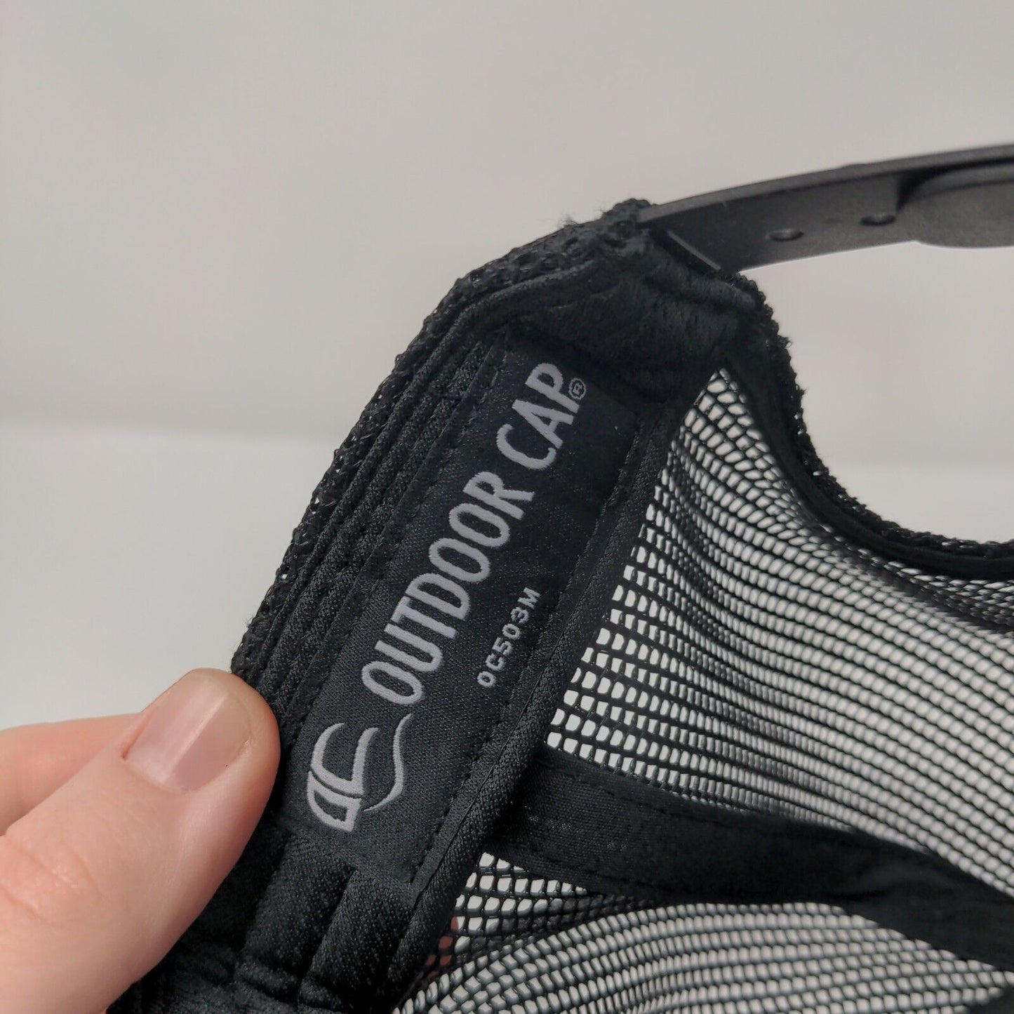 RC 1917 Adult Snapback Trucker Hat Gray OS Adjustable Mesh Back Outdoor Cap