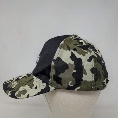 NAPA Men's Strapback Camo Hat OSFM Embroidered Logo 100% Cotton