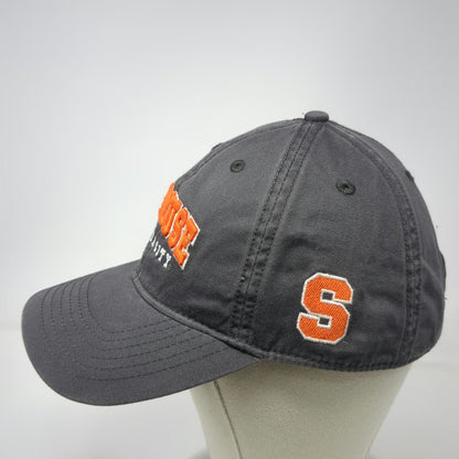 Syracuse Orange NCAA Legacy Cap Gray White One Size Slideback Embroidered Hat