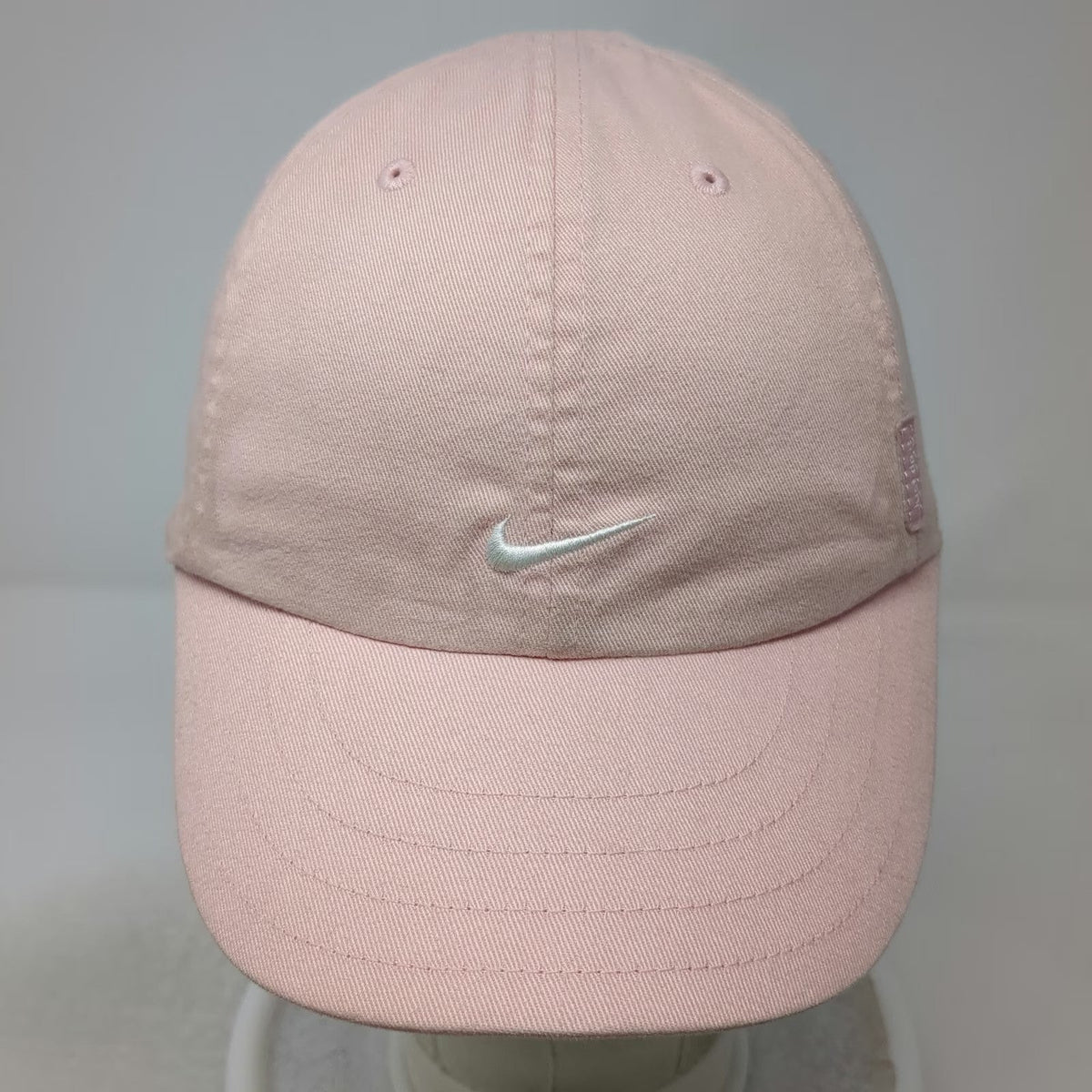 Nike Baseball Cap Pink One Size Slideback Adjustable Embroidered Swoosh Hat