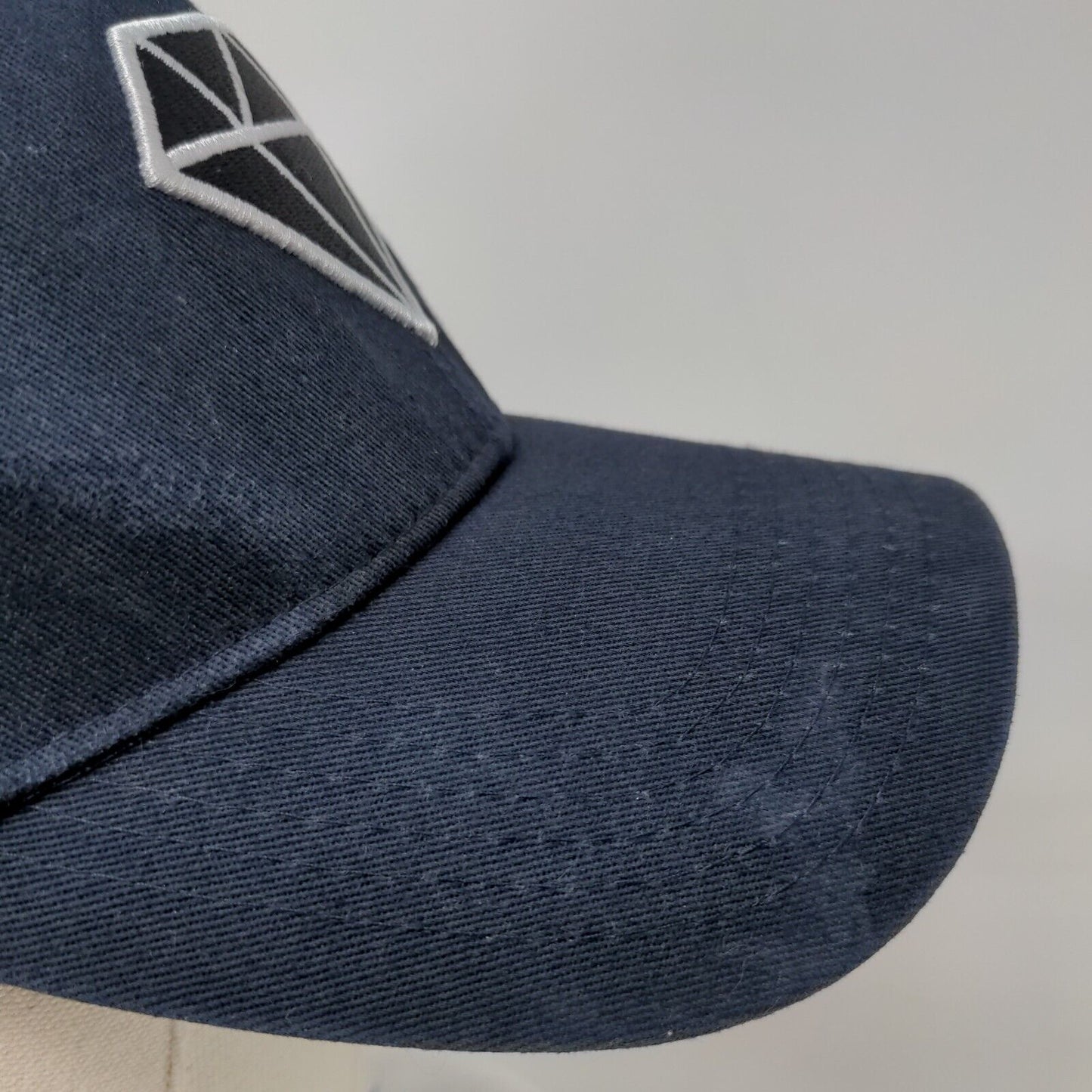 Diamond Ocho Medio Slideback Hat Blue One Size Adjustable Embroidered Cotton