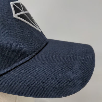 Diamond Ocho Medio Slideback Hat Blue One Size Adjustable Embroidered Cotton