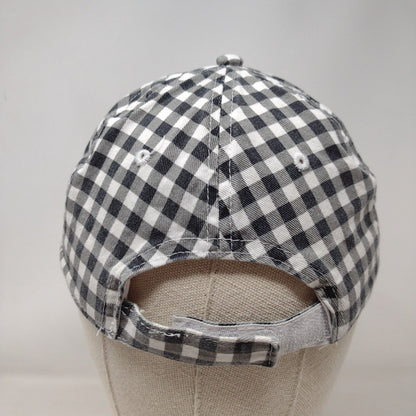 Unbranded Strapback Hat Multi OSFM Check Plaid Gingham Adjustable