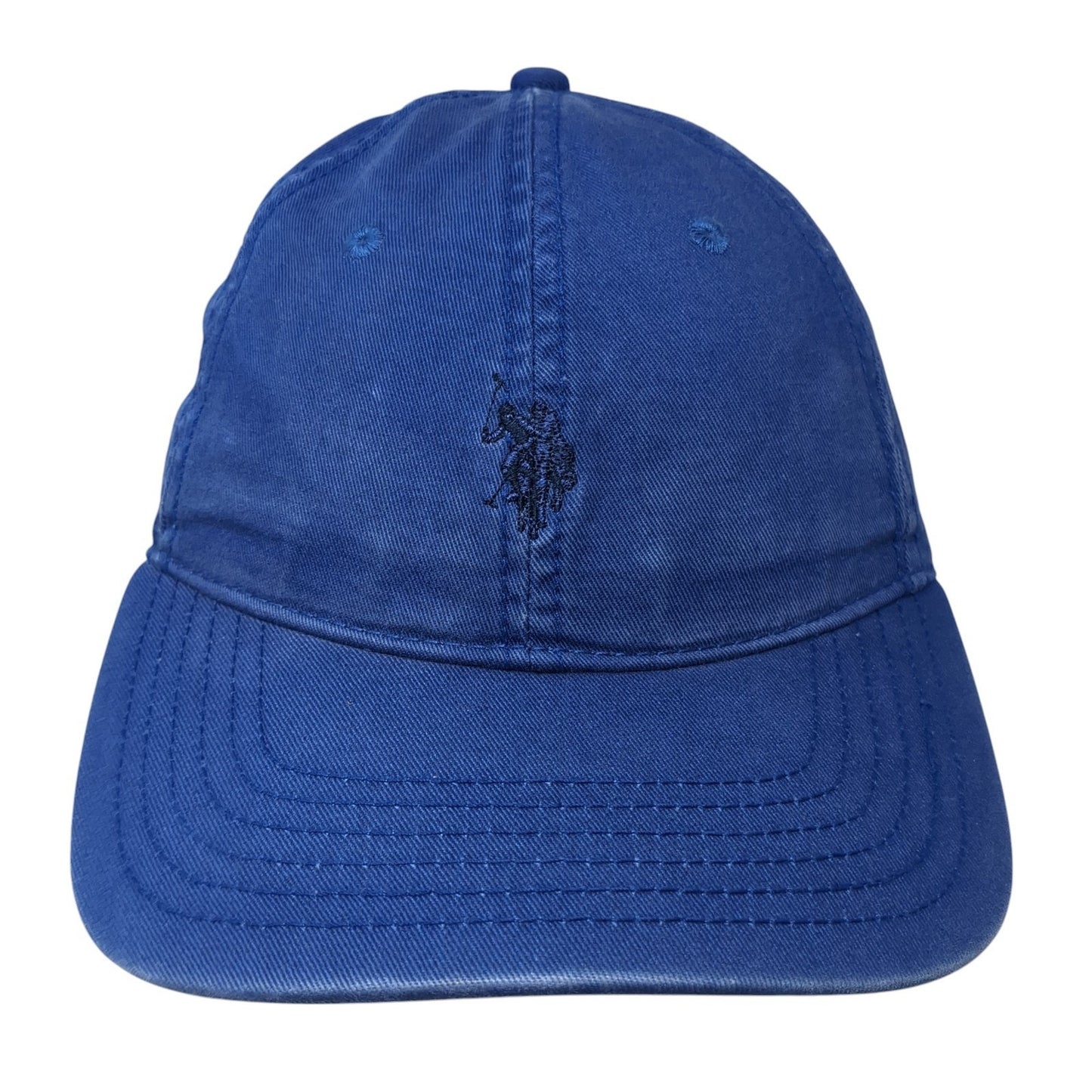 U.S. Polo Assn. Slideback Hat Blue One Size Embroidered Logo Adjustable