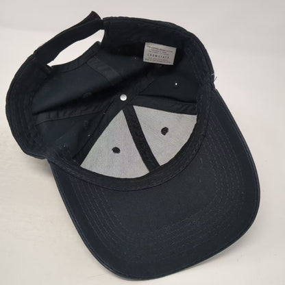 Loomstate Chipotle Black Baseball Cap One Size Organic Cotton Embroidered Hat