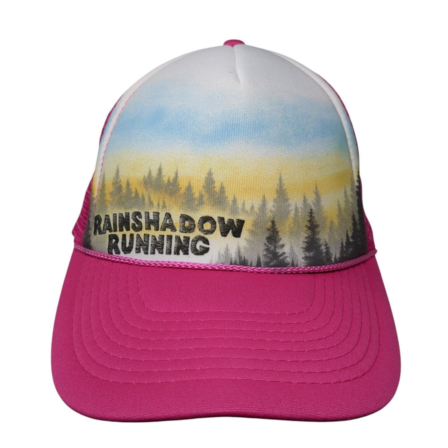 Rainshadow Running Snapback Rope Trucker Hat Multi OSFM Mesh Back Otto