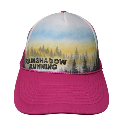 Rainshadow Running Snapback Rope Trucker Hat Multi OSFM Mesh Back Otto