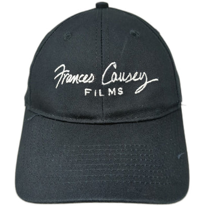 Port & Company Baseball Cap Black One Size Strapback Embroidered Films Logo Hat