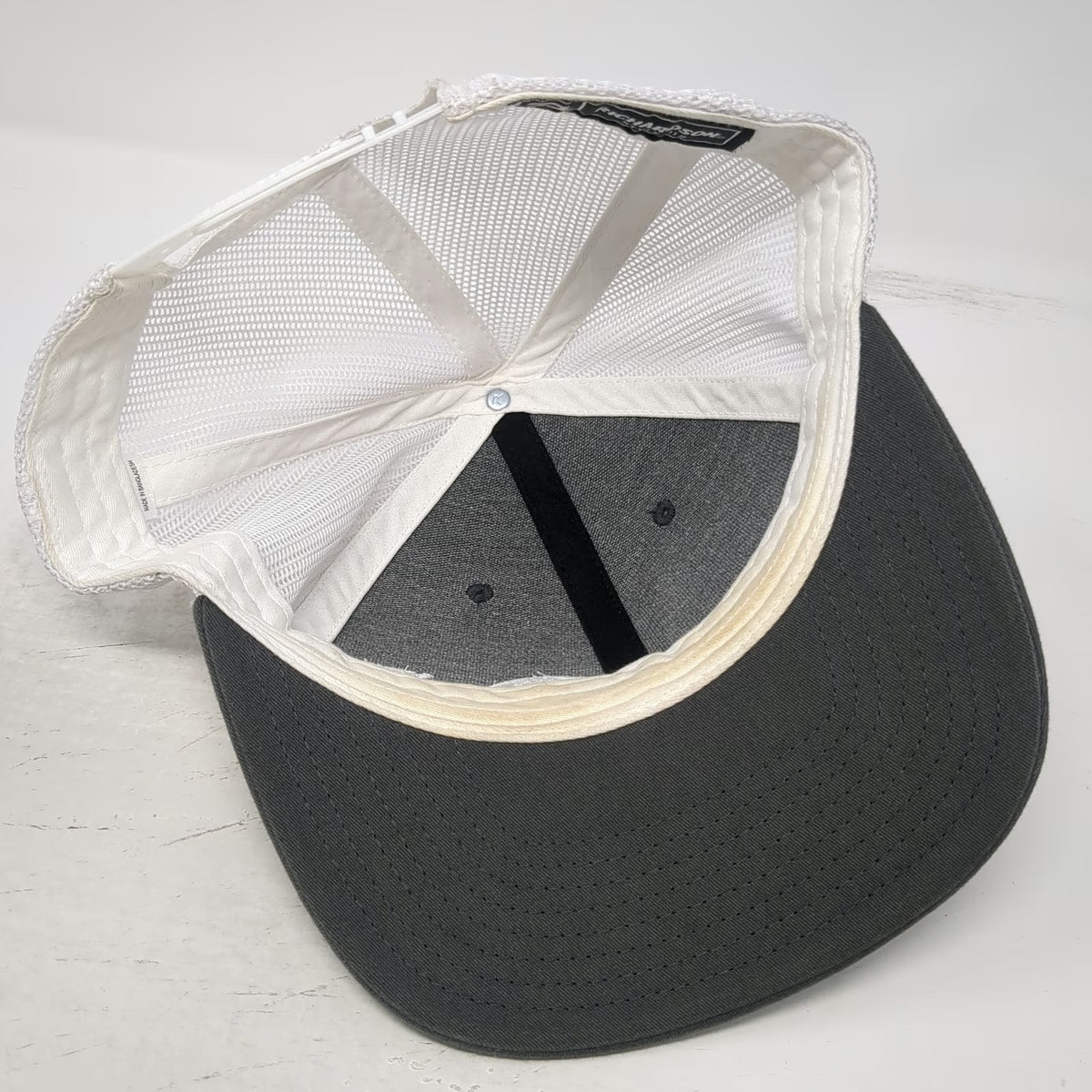 Richardson Trucker Hat Gray One Size VGS Logistics Eagle Logo Snapback Mesh