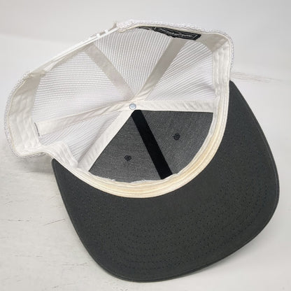 Richardson Trucker Hat Gray One Size VGS Logistics Eagle Logo Snapback Mesh
