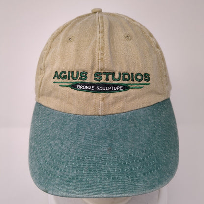 Agius Studios Bronze Sculpture Slideback Hat Multicolor One Size Cotton Deluxe