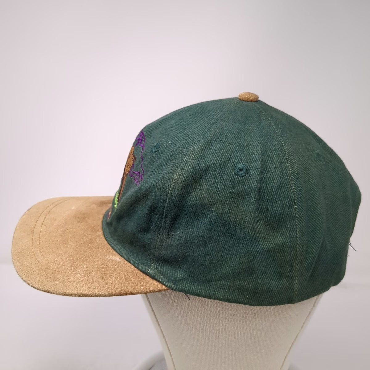 Arctic Circle Alaska Bear Mountain Green Baseball Cap One Size Strapback Hat