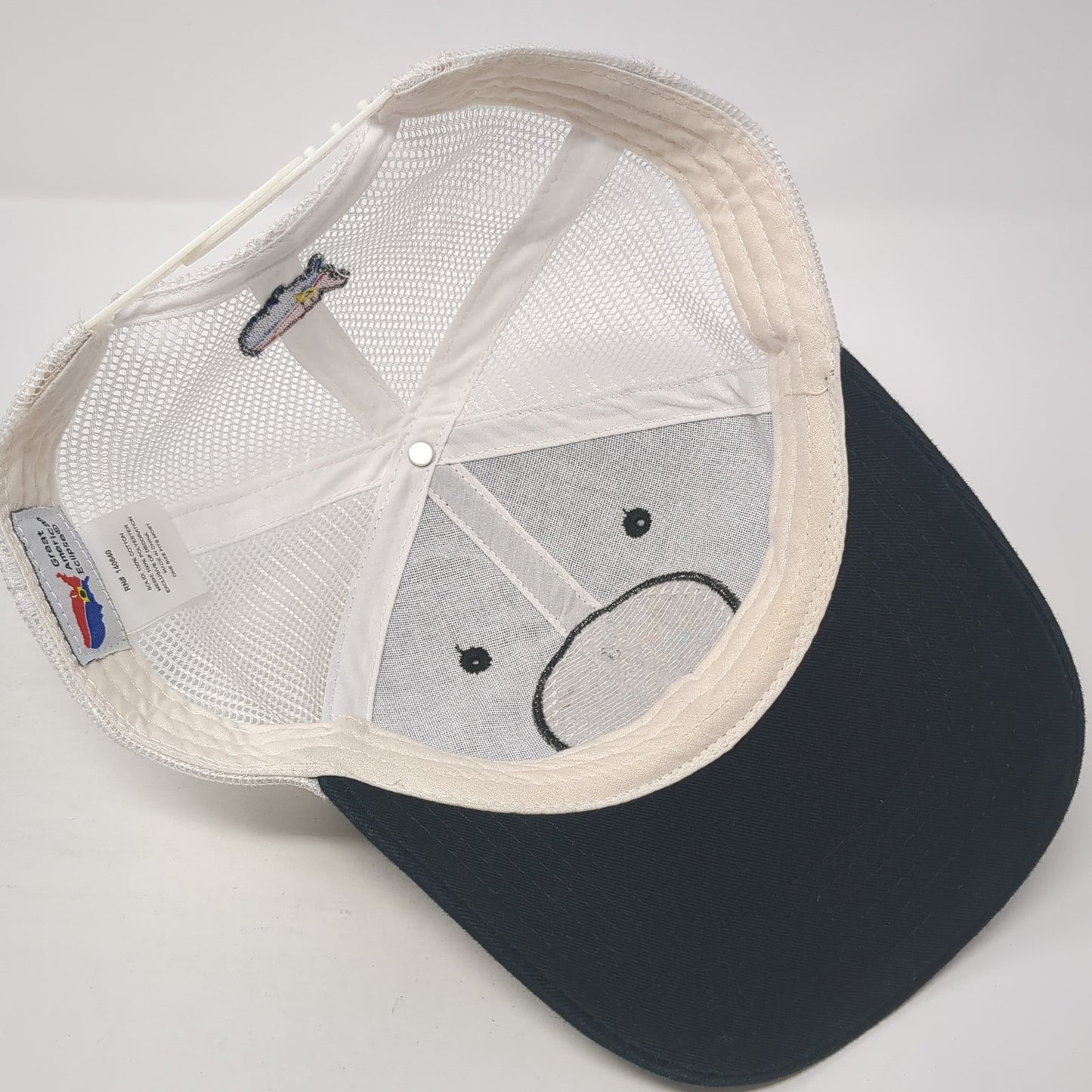 Great American Solar Eclipse Snapback Trucker Hat Black One Size Mesh Back