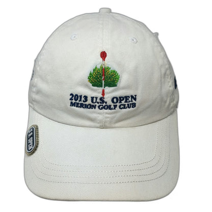 Ahead Baseball Cap White One Size 2013 US Open Merion Golf Club Ball Marker Hat