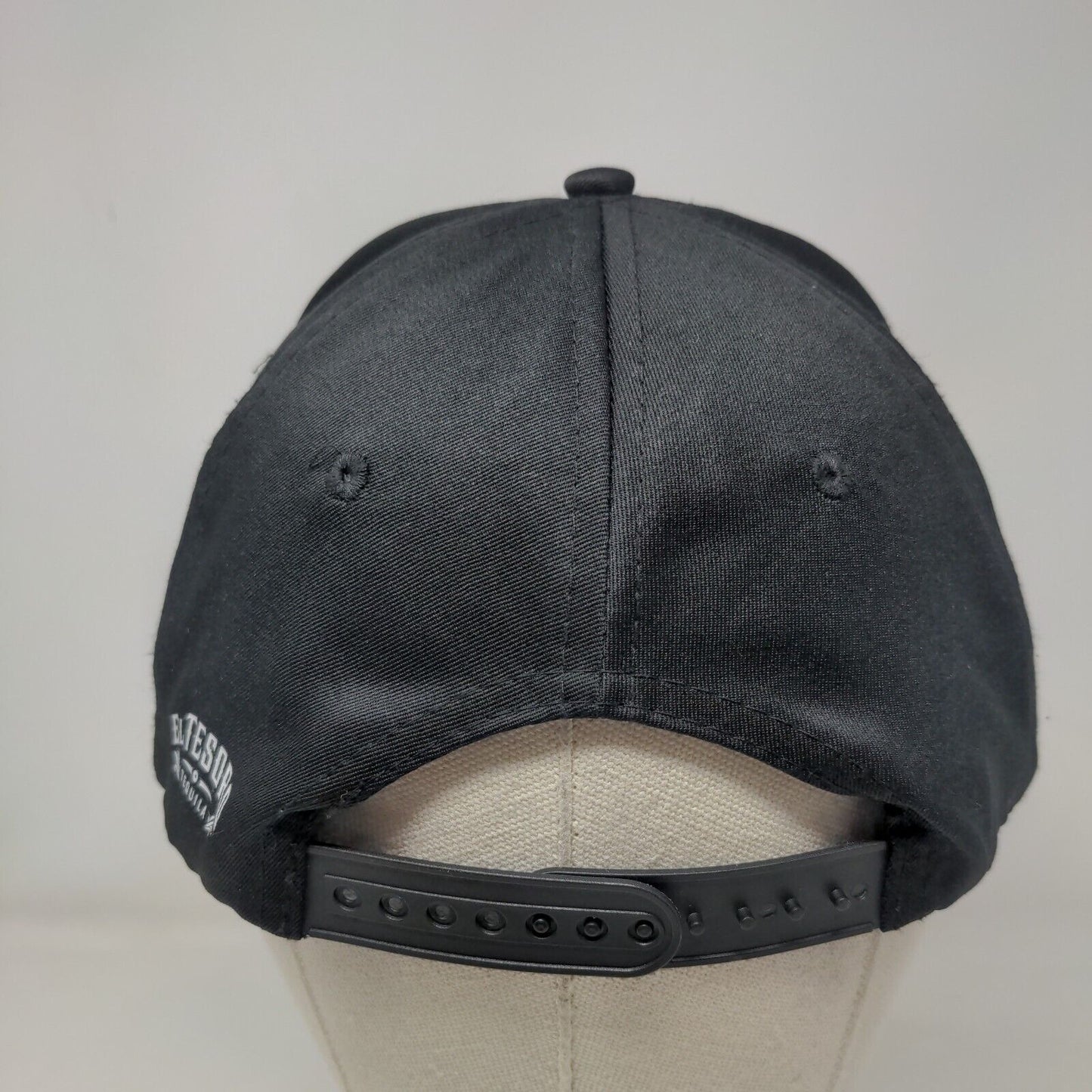 El Tosoro Tequila Enjoy Responsibly Black OS Adjustable Embroidered 6 Panel