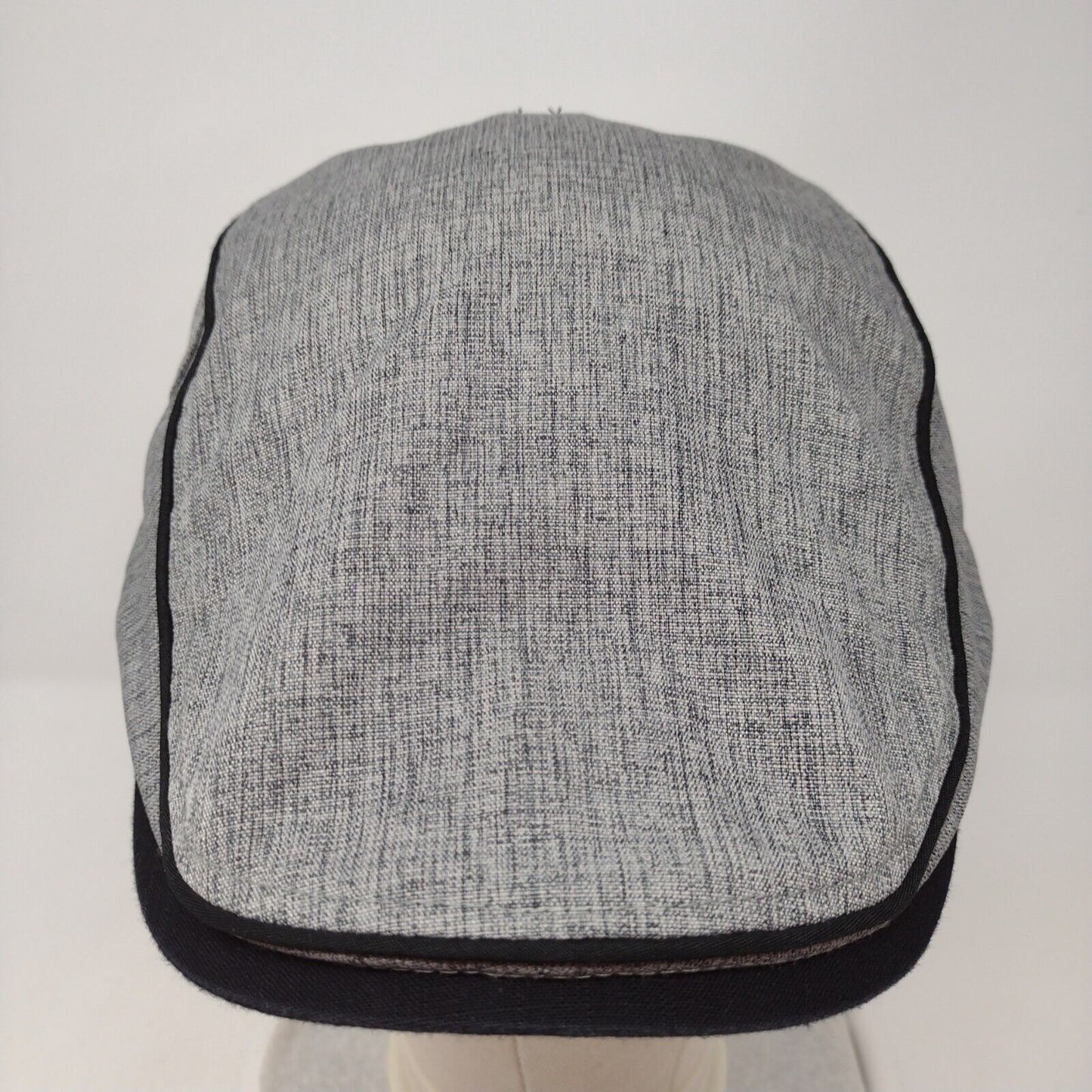 Salt Lake Express Flat Cap Gray OSFA Adjustable Embroidered Blank