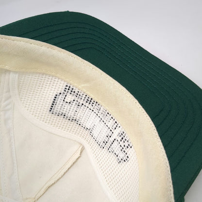 Mad Hatters Inc 5 Panel White Green Hat One Size Rope Prime Inc Springfield MO