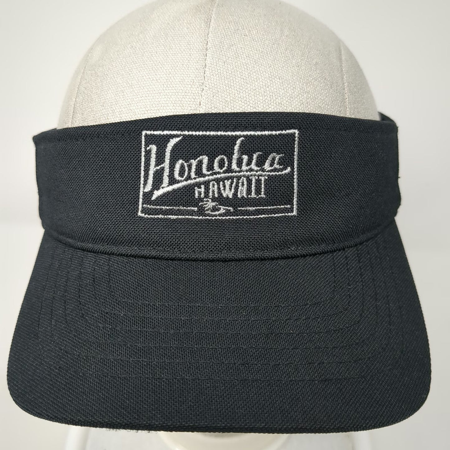 Honolua Surf Co Visor Black One Size Flexfit 110 Hawaii Adjustable Beach Hat