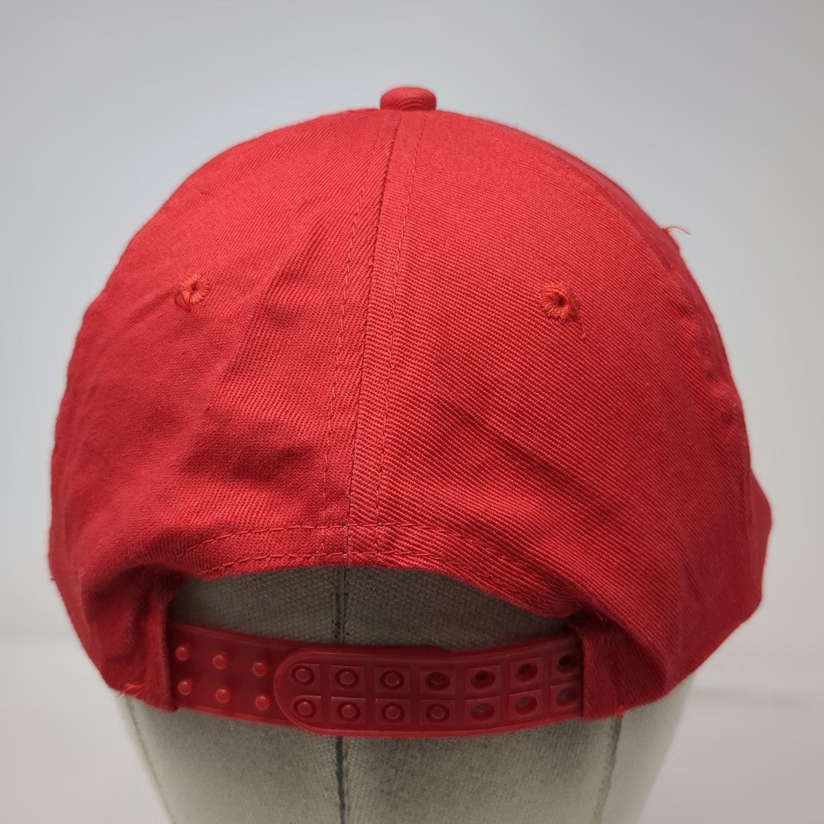 KC 5 Panel Red One Size Hat Owyhee Irrigation Nyssa Oregon Rope Snapback
