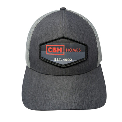 CBH Homes Snapback Mesh Back Trucker Hat Gray One Size Outdoor Cap