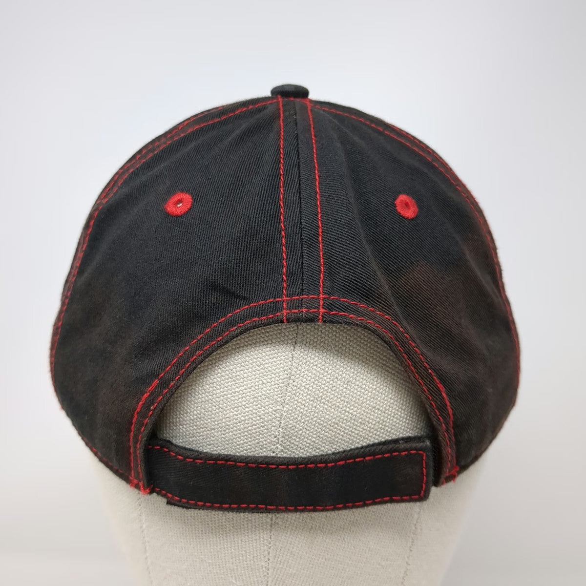 KC Caps Baseball Cap Black One Size FVP Verified Proven Contrast Stitching Hat