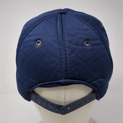 Garibaldi Ore USA Snapback Hat Blue M/L Adjustable Patch Logo 6 Panel Sportco