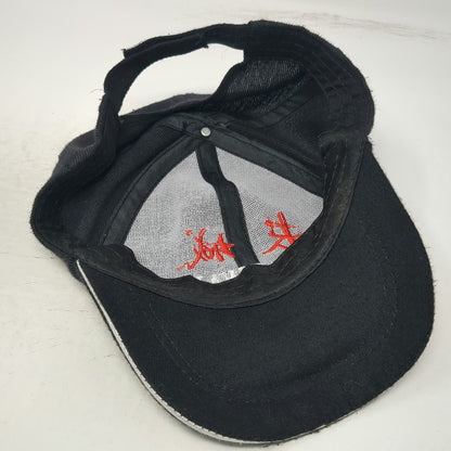 Baseball Cap Black OSFM Great Wall China Embroidered Adjustable Strapback Hat
