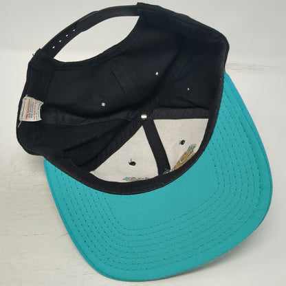 Yupoong Snapback Black Blue OSFM Silent Floor Trus Joist MacMillan 6 Panel Hat