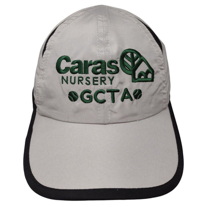 Caras Nursery GCTA Strapback Hat Gray OSFM Adjustable Embroidered