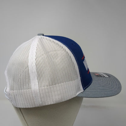 Richardson Trucker Hat Blue One Size WBH Farms Nyssa Oregon Mountain Snapback