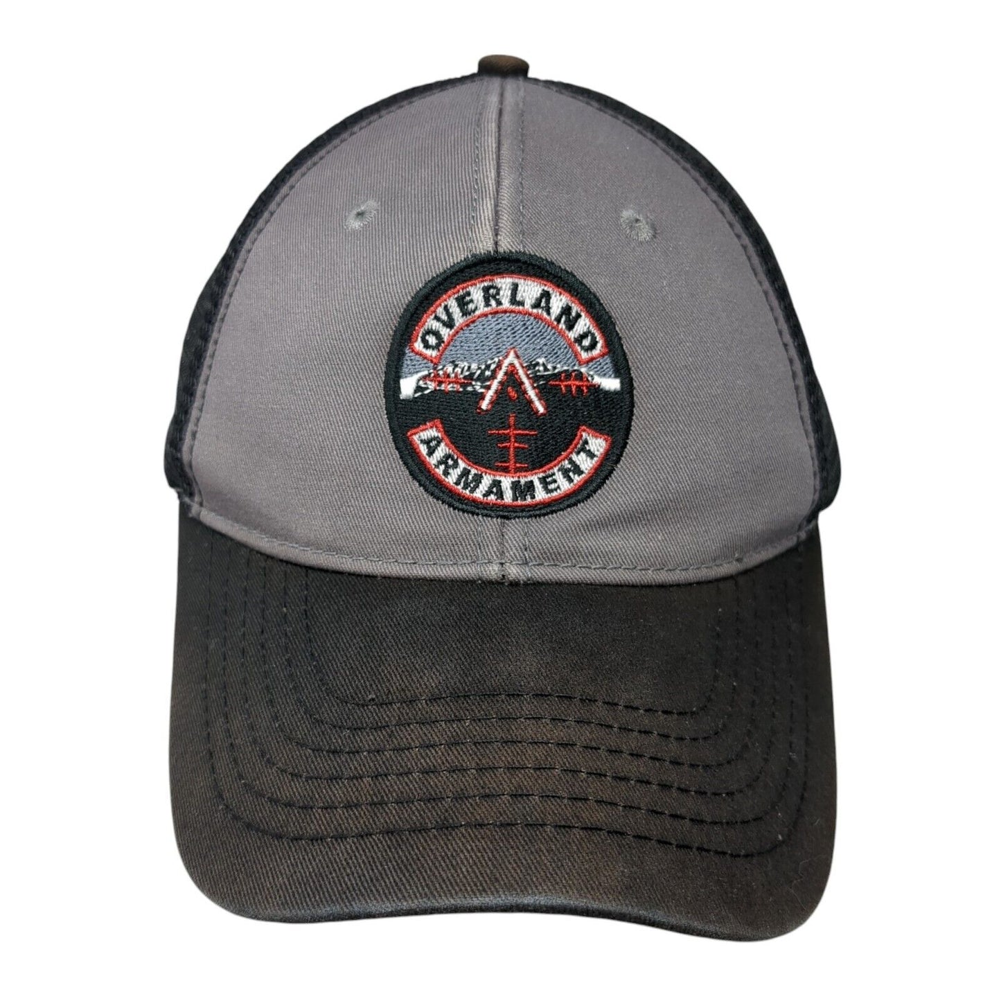 Overland Armament Snapback Trucker Hat Multicolor OS Adjustable Mesh Back Blue84