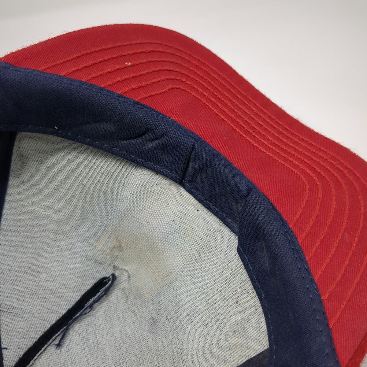 Blue Red 5 Panel Hat One Size Atlanta 1996 Olympics NBC Peacock Rings USA