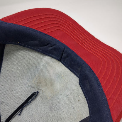 Blue Red 5 Panel Hat One Size Atlanta 1996 Olympics NBC Peacock Rings USA