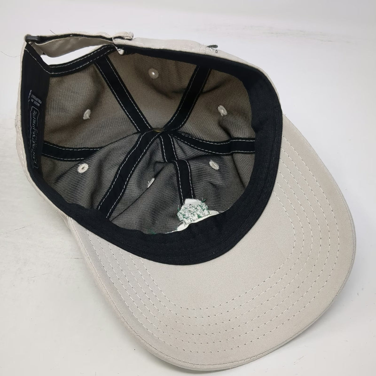 Legacy Athletic Baseball Cap Beige One Size Pinelands Golf Club US Flag Hat
