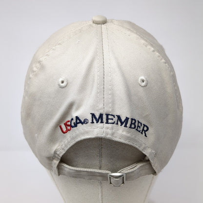 U.S. Open 2012 The Olympic Club USGA Slideback Hat Tan OS Adjustable Embroidered