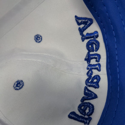 Vietravel Slideback Hat White OSFA Adjustable Embroidered 6 Panel