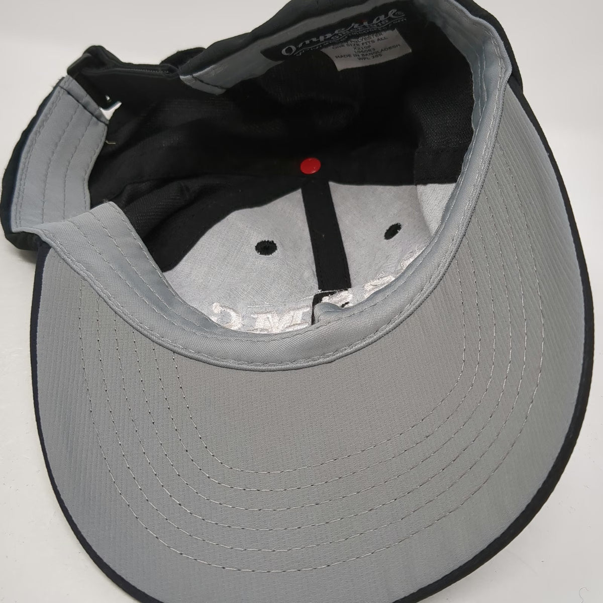 Imperial Baseball Cap Black OSFM ESSMC East Suburban Sports Medicine Hat UPF 50+