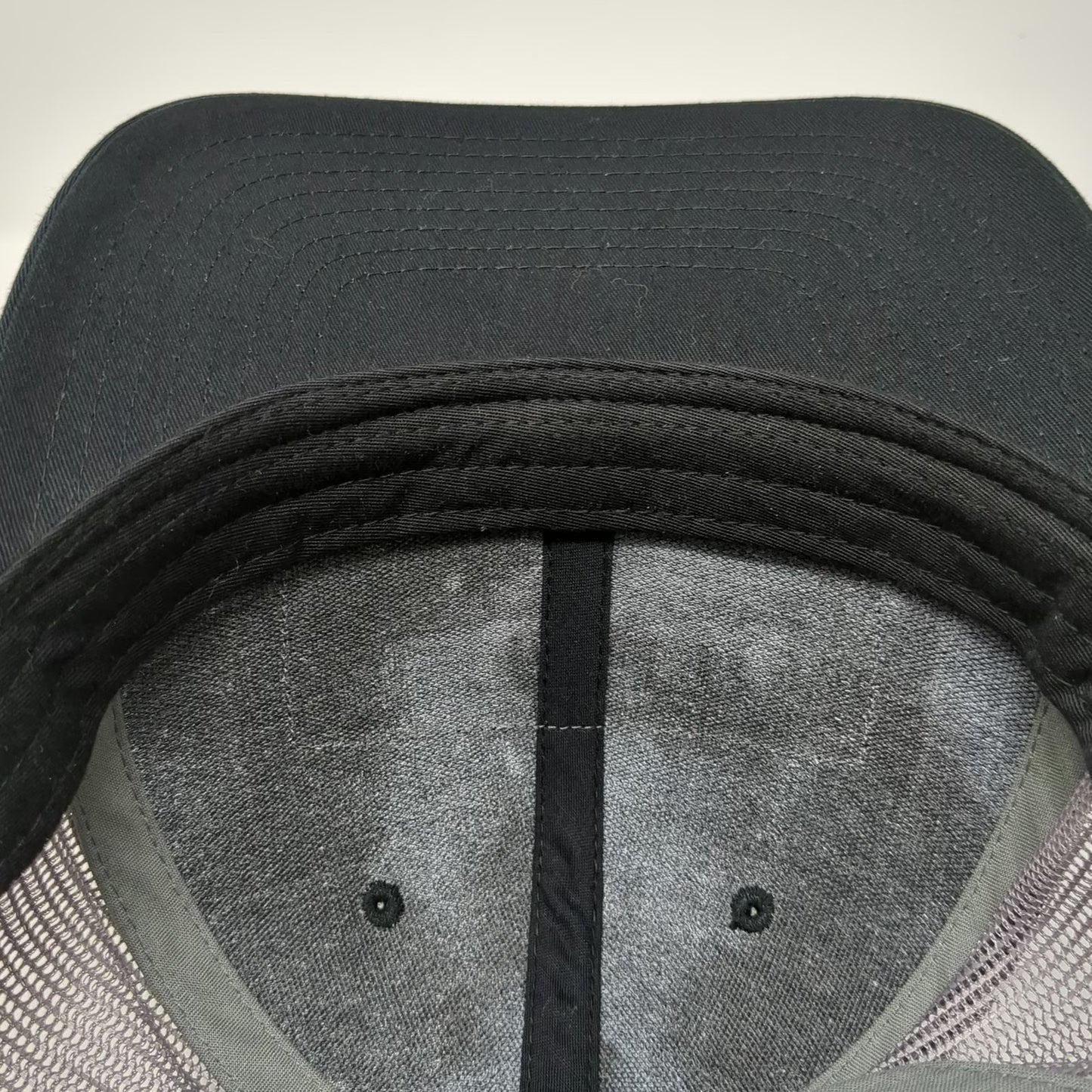 Richardson Trucker Hat Black One Size Proletariat Wine Company Mesh Snapback
