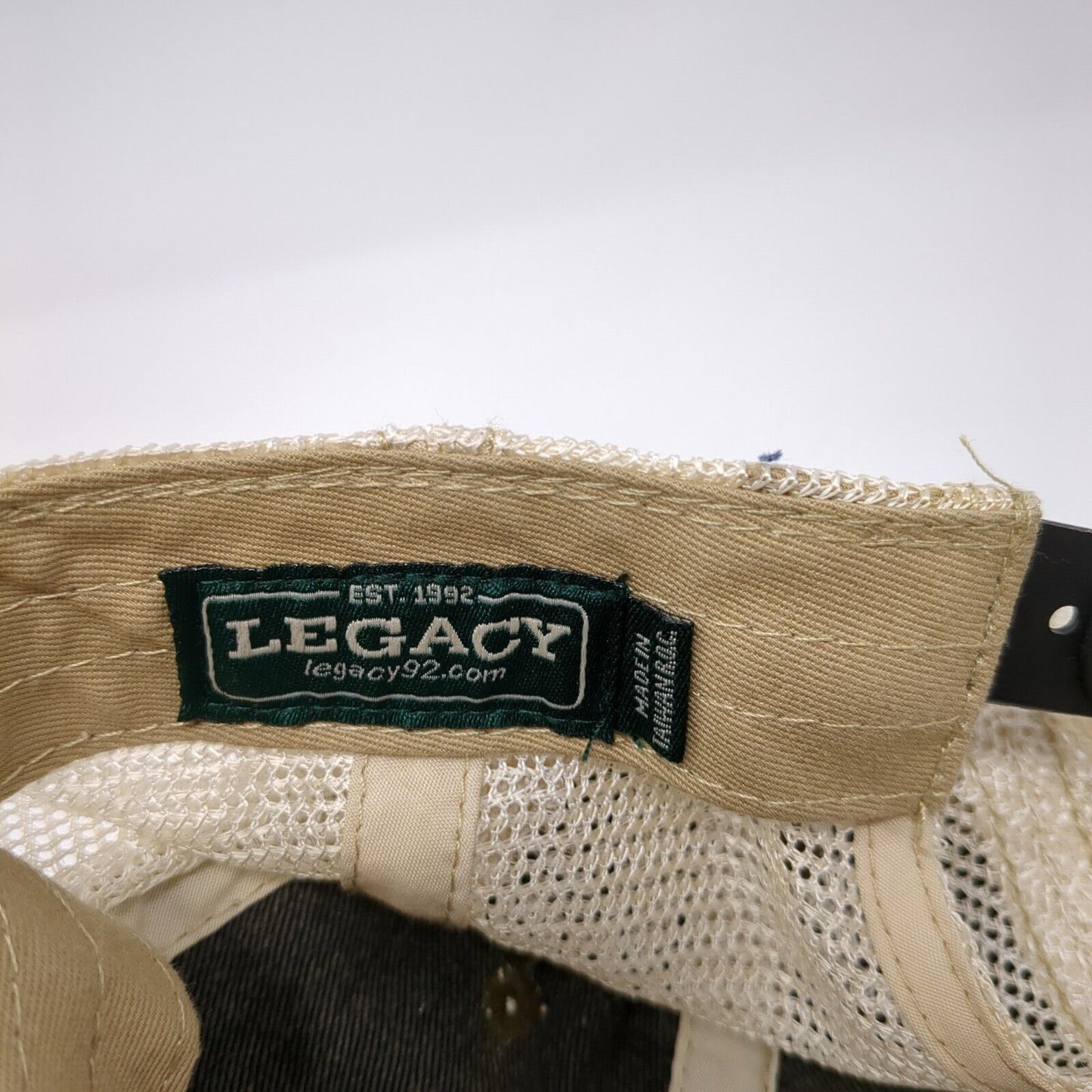 Niagara Falls Snapback Trucker Hat Gray One Size Adjustable Mesh Back Legacy